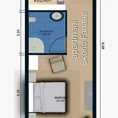 Apartman Skoric Fanatic Primošten